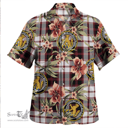 Scottish MacPherson of Pitmain Modern Clan Tartan Hawaiian Shirt - Tropical Old Style Scottish Plaid Tartan Plaid