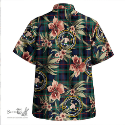 Scottish Murray of Atholl variation (Murray of Atholl; variation) Modern Clan Tartan Hawaiian Shirt - Tropical Old Style Scottish Plaid Tartan Plaid