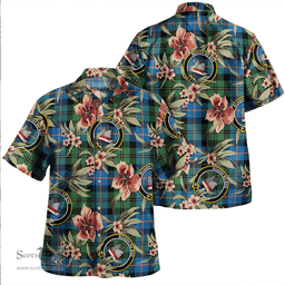 Scottish MacNeil of Barra Old (MacNeill Old) Ancient Clan Tartan Hawaiian Shirt - Tropical Old Style Scottish Plaid Tartan Plaid