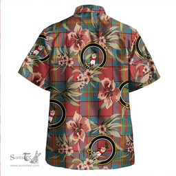 Scottish Oliver Ancient Clan Tartan Hawaiian Shirt - Tropical Old Style Scottish Plaid Tartan Plaid