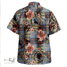 Scottish Rutherford Ancient Clan Tartan Hawaiian Shirt - Tropical Old Style Scottish Plaid Tartan Plaid