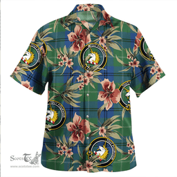 Scottish Oliphant Modern Clan Tartan Hawaiian Shirt - Tropical Old Style Scottish Plaid Tartan Plaid
