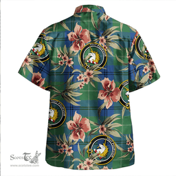 Scottish Oliphant Modern Clan Tartan Hawaiian Shirt - Tropical Old Style Scottish Plaid Tartan Plaid