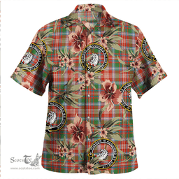 Scottish Ritchie Ancient Clan Tartan Hawaiian Shirt - Tropical Old Style Scottish Plaid Tartan Plaid