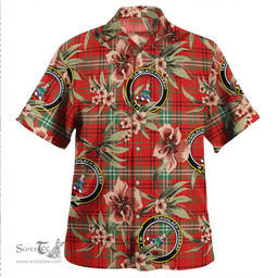 Scottish Morrison Modern Clan Tartan Hawaiian Shirt - Tropical Old Style Scottish Plaid Tartan Plaid