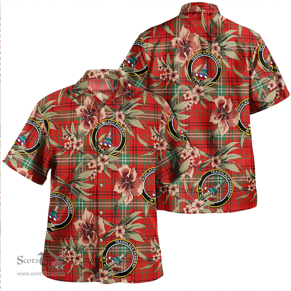 Scottish Morrison Modern Clan Tartan Hawaiian Shirt - Tropical Old Style Scottish Plaid Tartan Plaid