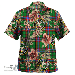 Scottish McGeachie Clan Tartan Hawaiian Shirt - Tropical Old Style Scottish Plaid Tartan Plaid