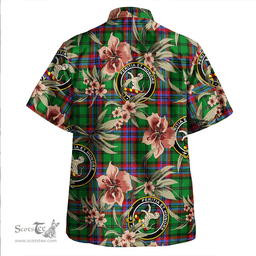 Scottish McGeachie Clan Tartan Hawaiian Shirt - Tropical Old Style Scottish Plaid Tartan Plaid