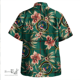 Scottish Marr Modern Clan Tartan Hawaiian Shirt - Tropical Old Style Scottish Plaid Tartan Plaid