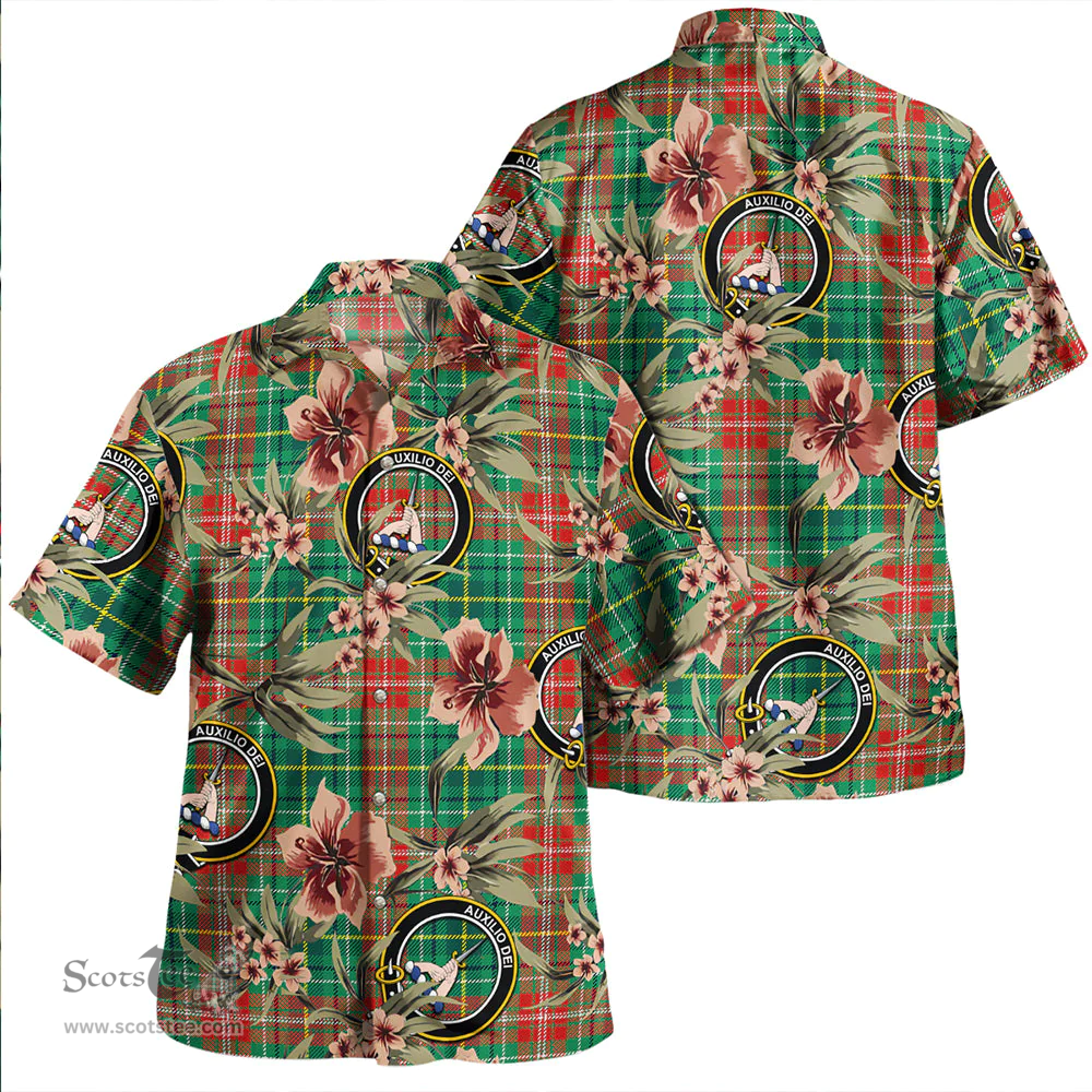 Scottish Muirhead Modern Clan Tartan Hawaiian Shirt - Tropical Old Style Scottish Plaid Tartan Plaid