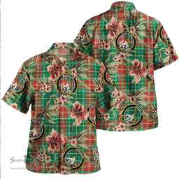 Scottish Muirhead Modern Clan Tartan Hawaiian Shirt - Tropical Old Style Scottish Plaid Tartan Plaid