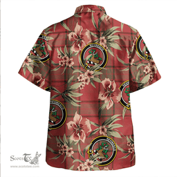 Scottish Maxwell Weathered Clan Tartan Hawaiian Shirt - Tropical Old Style Scottish Plaid Tartan Plaid