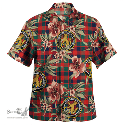 Scottish MacGowan (Gow) Modern Clan Tartan Hawaiian Shirt - Tropical Old Style Scottish Plaid Tartan Plaid