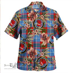 Scottish Pentland Clan Tartan Hawaiian Shirt - Tropical Old Style Scottish Plaid Tartan Plaid