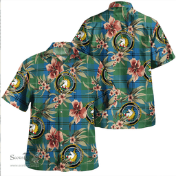 Scottish Oliphant Ancient Clan Tartan Hawaiian Shirt - Tropical Old Style Scottish Plaid Tartan Plaid