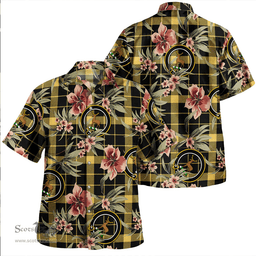 Scottish Raeburn Ancient Clan Tartan Hawaiian Shirt - Tropical Old Style Scottish Plaid Tartan Plaid