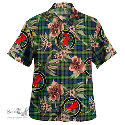 Scottish MacBride Modern Clan Tartan Hawaiian Shirt - Tropical Old Style Scottish Plaid Tartan Plaid