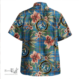 Scottish MacHardy Ancient Clan Tartan Hawaiian Shirt - Tropical Old Style Scottish Plaid Tartan Plaid