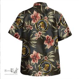 Scottish Robin Hood (MacGregor/Gregor Rob Roy Hunting) Weathered Clan Tartan Hawaiian Shirt - Tropical Old Style Scottish Plaid Tartan Plaid
