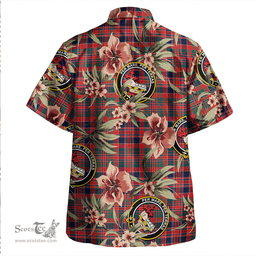 Scottish MacDonald of Boisdale (Donald Boisdale) Modern Clan Tartan Hawaiian Shirt - Tropical Old Style Scottish Plaid Tartan Plaid