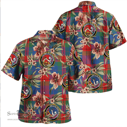Scottish Skene of Cromar Modern Clan Tartan Hawaiian Shirt - Tropical Old Style Scottish Plaid Tartan Plaid