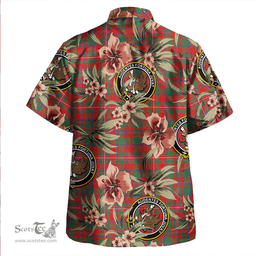 Scottish MacKinnon Modern Clan Tartan Hawaiian Shirt - Tropical Old Style Scottish Plaid Tartan Plaid