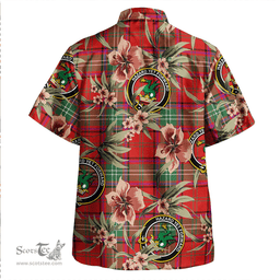 Scottish Seton Modern Clan Tartan Hawaiian Shirt - Tropical Old Style Scottish Plaid Tartan Plaid