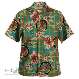 Scottish MacConnell Ancient Clan Tartan Hawaiian Shirt - Tropical Old Style Scottish Plaid Tartan Plaid