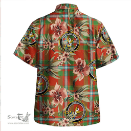 Scottish Stewart of Fingask Ancient Clan Tartan Hawaiian Shirt - Tropical Old Style Scottish Plaid Tartan Plaid