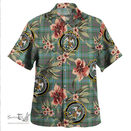 Scottish Ralston US Modern Clan Tartan Hawaiian Shirt - Tropical Old Style Scottish Plaid Tartan Plaid