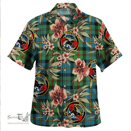 Scottish MacLeod of Skeabost Ancient Clan Tartan Hawaiian Shirt - Tropical Old Style Scottish Plaid Tartan Plaid