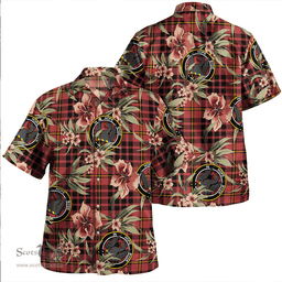Scottish MacIan Ancient Clan Tartan Hawaiian Shirt - Tropical Old Style Scottish Plaid Tartan Plaid