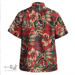 Scottish MacDougall Modern Clan Tartan Hawaiian Shirt - Tropical Old Style Scottish Plaid Tartan Plaid