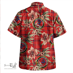 Scottish Rose Modern Clan Tartan Hawaiian Shirt - Tropical Old Style Scottish Plaid Tartan Plaid