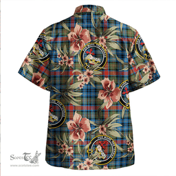 Scottish MacDonald of P.E. Island (Donald of P.E. Island) Ancient Clan Tartan Hawaiian Shirt - Tropical Old Style Scottish Plaid Tartan Plaid