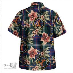 Scottish Sutherland Modern Clan Tartan Hawaiian Shirt - Tropical Old Style Scottish Plaid Tartan Plaid