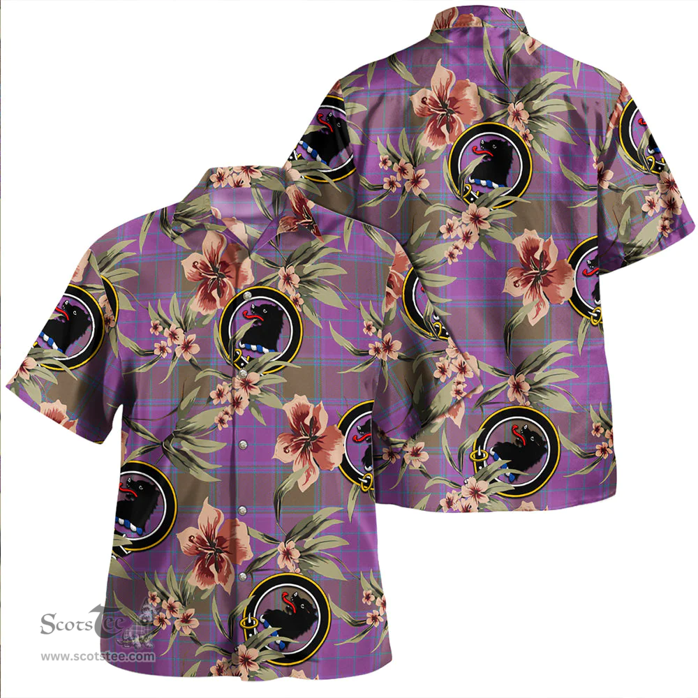 Scottish Phillips Ancient Clan Tartan Hawaiian Shirt - Tropical Old Style Scottish Plaid Tartan Plaid