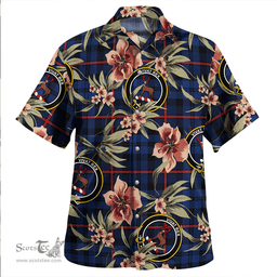 Scottish MacCorquodale Modern Clan Tartan Hawaiian Shirt - Tropical Old Style Scottish Plaid Tartan Plaid