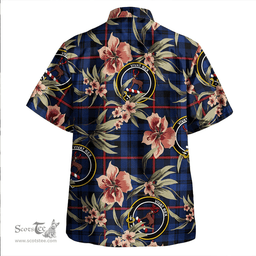 Scottish MacCorquodale Modern Clan Tartan Hawaiian Shirt - Tropical Old Style Scottish Plaid Tartan Plaid