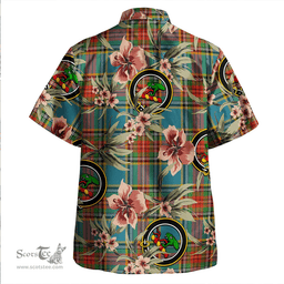 Scottish MacBeth Ancient Clan Tartan Hawaiian Shirt - Tropical Old Style Scottish Plaid Tartan Plaid