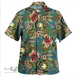 Scottish Stewart of Appin Hunting Ancient Clan Tartan Hawaiian Shirt - Tropical Old Style Scottish Plaid Tartan Plaid