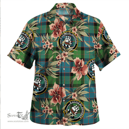 Scottish MacWilliam (Williamson) Ancient Clan Tartan Hawaiian Shirt - Tropical Old Style Scottish Plaid Tartan Plaid