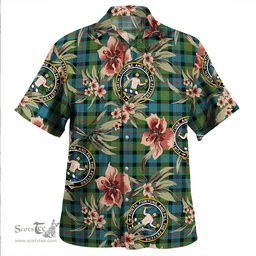 Scottish Murray of Atholl variation (Murray of Atholl; variation) Ancient Clan Tartan Hawaiian Shirt - Tropical Old Style Scottish Plaid Tartan Plaid