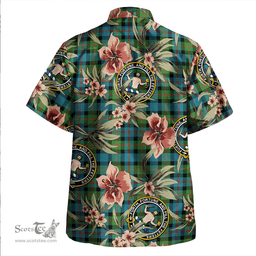 Scottish Murray of Atholl variation (Murray of Atholl; variation) Ancient Clan Tartan Hawaiian Shirt - Tropical Old Style Scottish Plaid Tartan Plaid