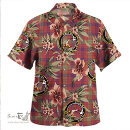 Scottish MacTier Weathered Clan Tartan Hawaiian Shirt - Tropical Old Style Scottish Plaid Tartan Plaid