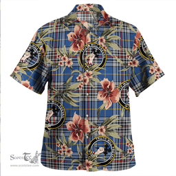 Scottish Thompson Variant (Thomson Variant) Modern Clan Tartan Hawaiian Shirt - Tropical Old Style Scottish Plaid Tartan Plaid