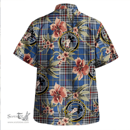 Scottish Thompson Variant (Thomson Variant) Modern Clan Tartan Hawaiian Shirt - Tropical Old Style Scottish Plaid Tartan Plaid
