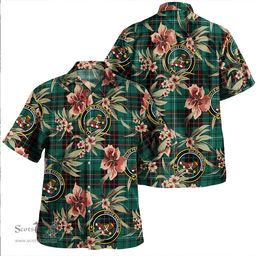 Scottish MacAulay of Lewis Modern Clan Tartan Hawaiian Shirt - Tropical Old Style Scottish Plaid Tartan Plaid