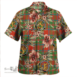 Scottish MacKintosh Ancient Clan Tartan Hawaiian Shirt - Tropical Old Style Scottish Plaid Tartan Plaid
