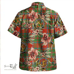 Scottish MacKintosh Ancient Clan Tartan Hawaiian Shirt - Tropical Old Style Scottish Plaid Tartan Plaid